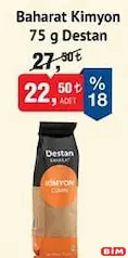 DESTAN BAHARAT KİMYON 75 G